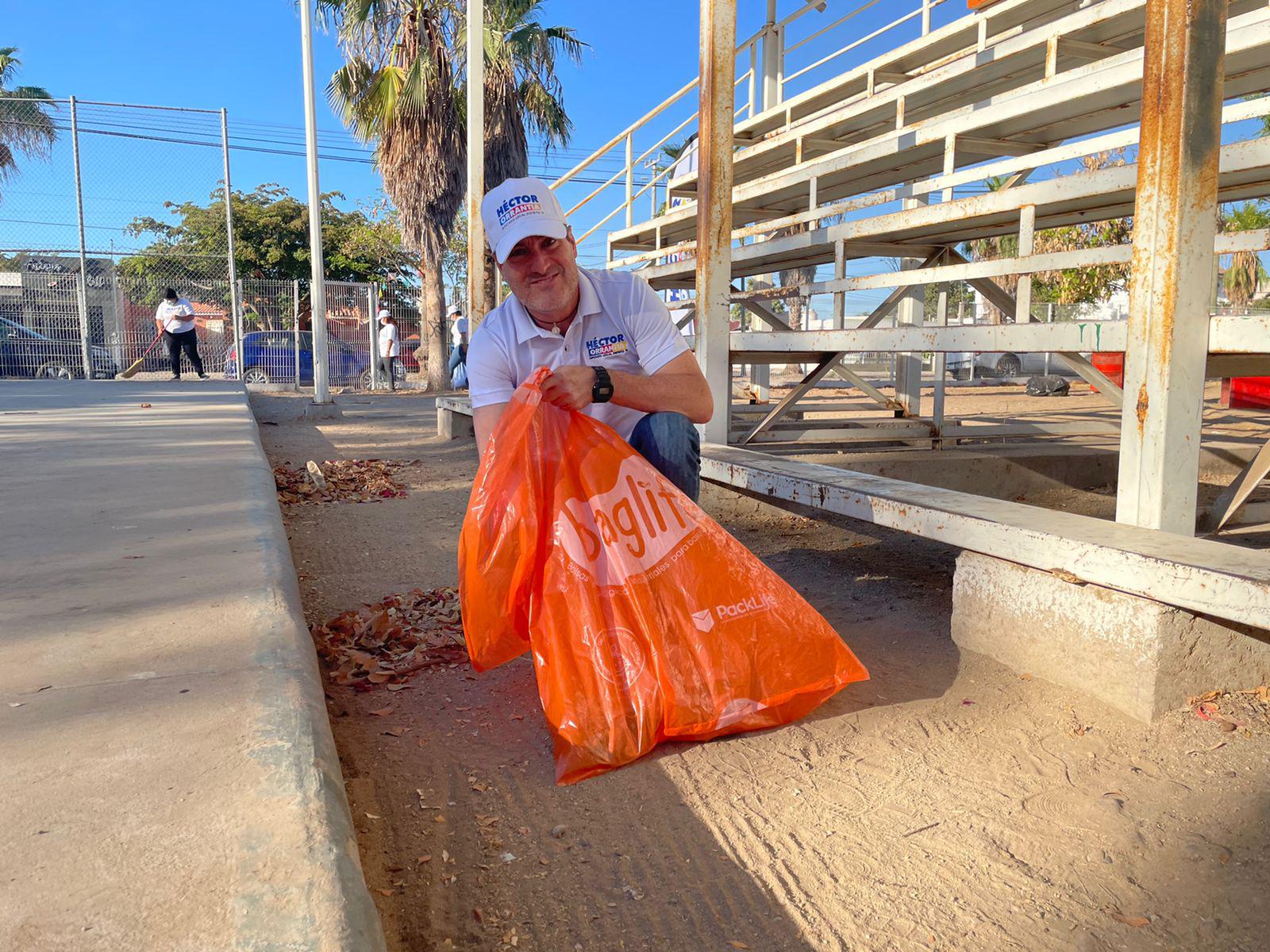 $!Con el rescate de parques abonamos en el tema de seguridad: Héctor Orrantia