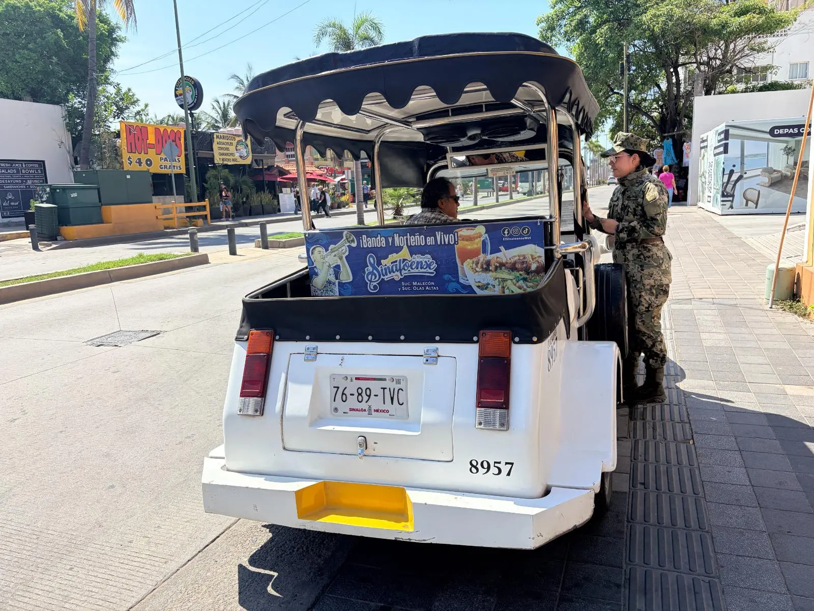 $!Refuerza Marina acciones de seguridad y proximidad social en Mazatlán, en el marco de la ‘Operación Sable’
