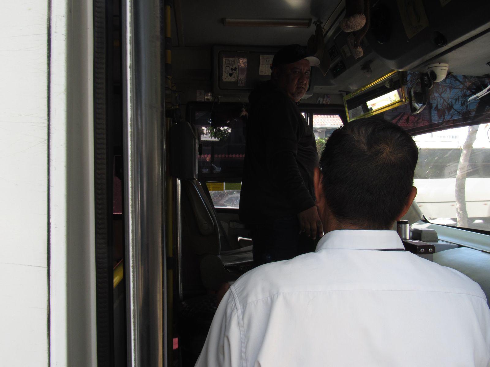 $!Refuerzan control al transporte público en Mazatlán con supervisión en unidades y choferes