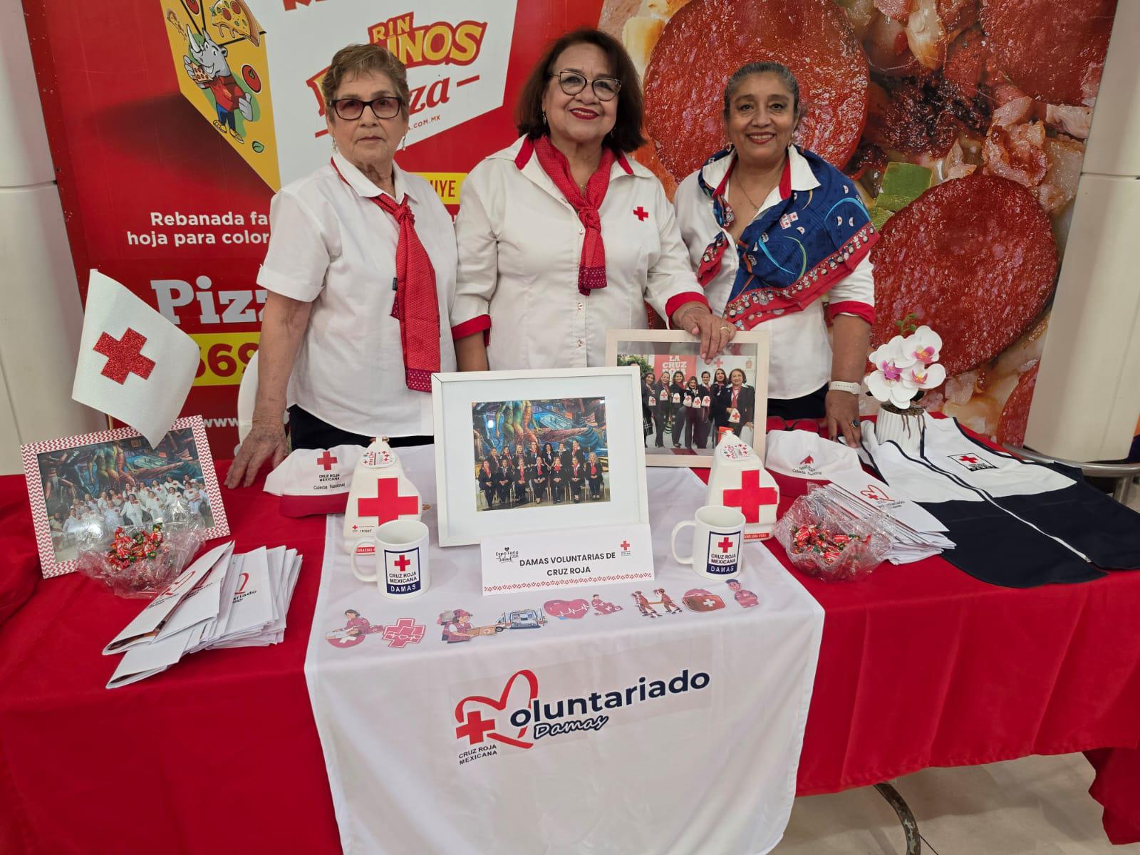 $!Entre stands, paneles y capacitaciones, celebra Cruz Roja Mazatlán su Expo Feria de la Salud 2026