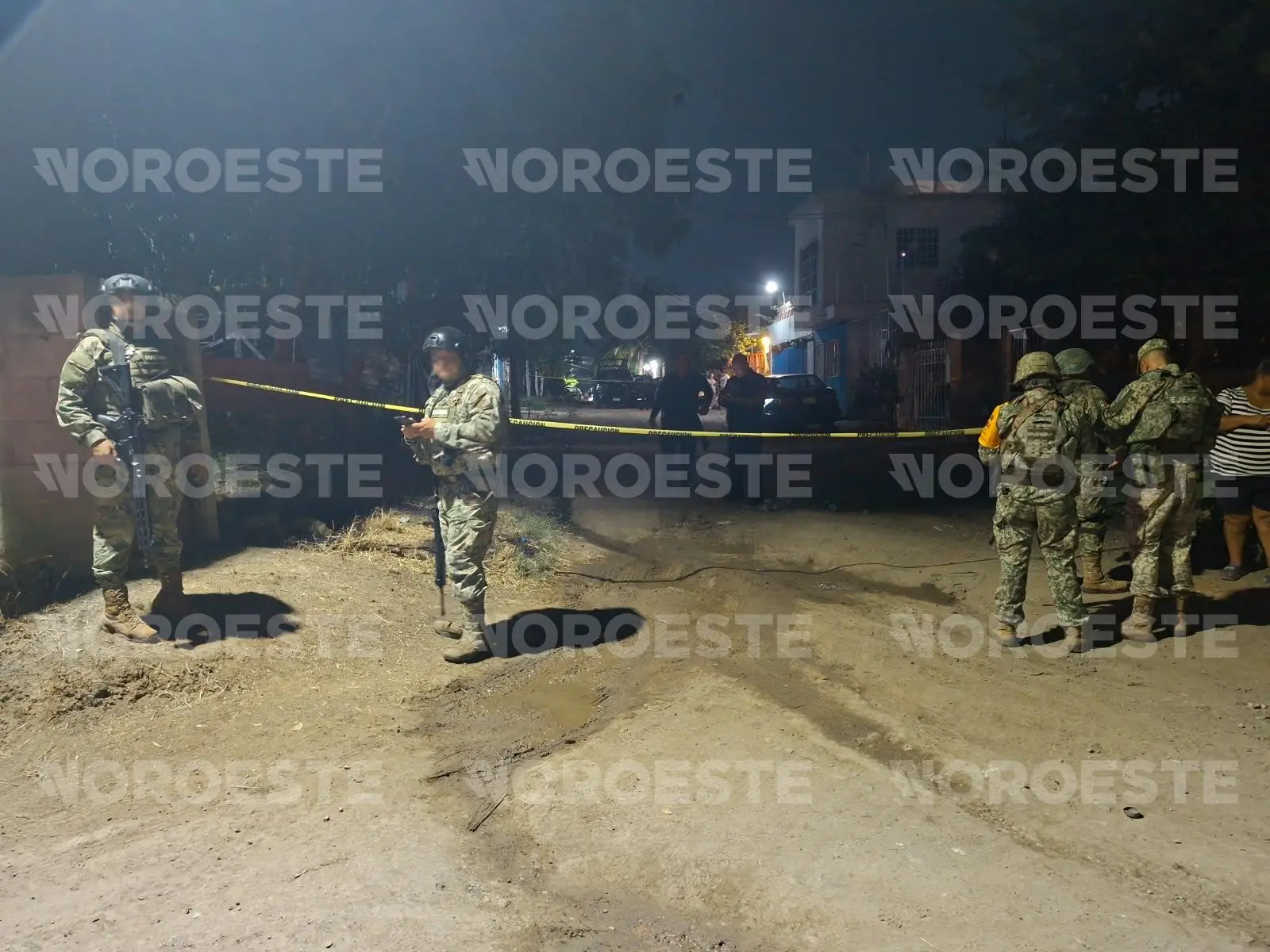 $!Hieren de bala a una mujer en la colonia Mundialista al norte de Mazatlán