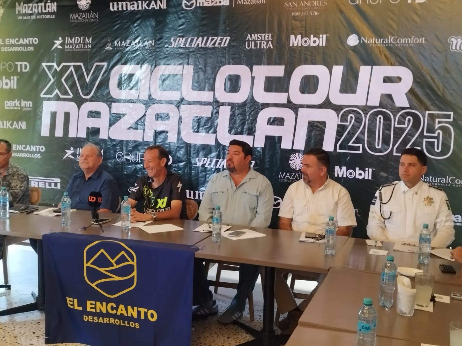 $!Cerca de cumplirse meta de participantes en Ciclotour Mazatlán 2025