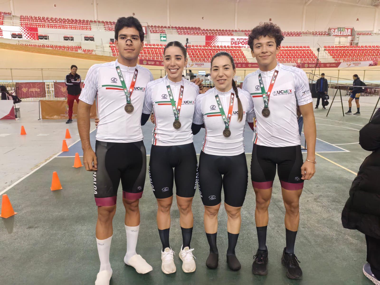 $!Luz Daniela Gaxiola lidera a Sinaloa en el Campeonato Nacional de Ciclismo de Pista 2026