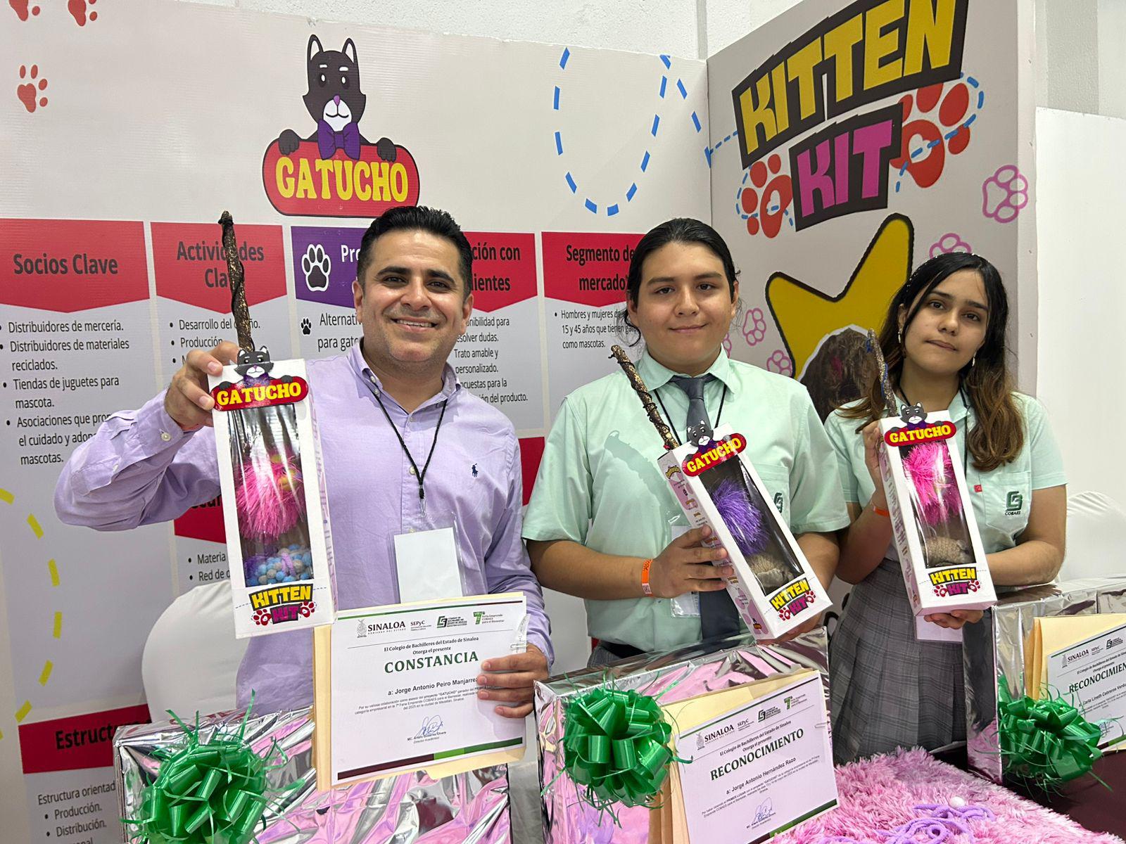 $!Gran innovación exponen estudiantes durante Séptima Feria Emprende Cobaes para el Bienestar