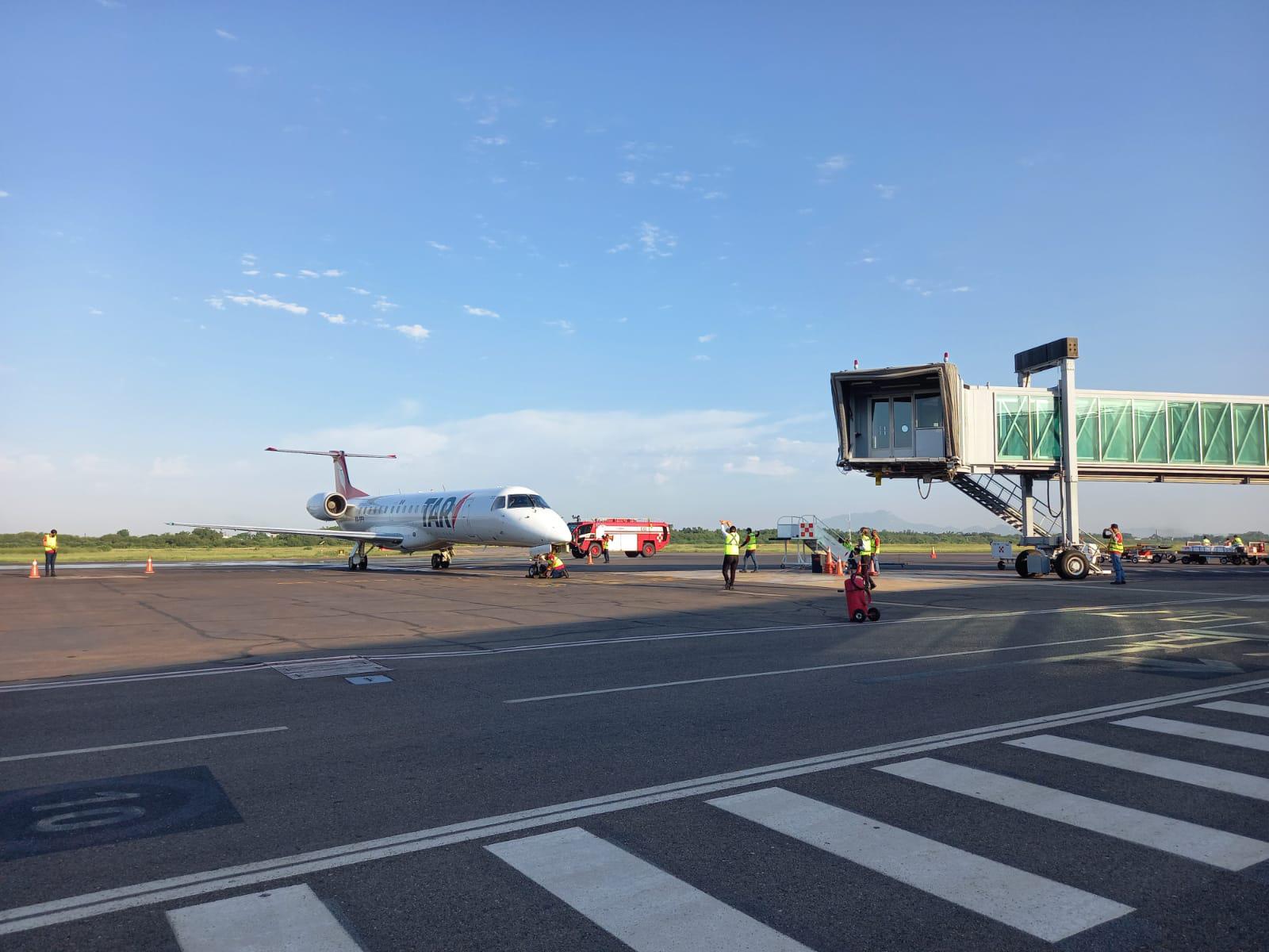 $!Inauguran ruta aérea Culiacán-La Paz; volará martes, jueves y sábado