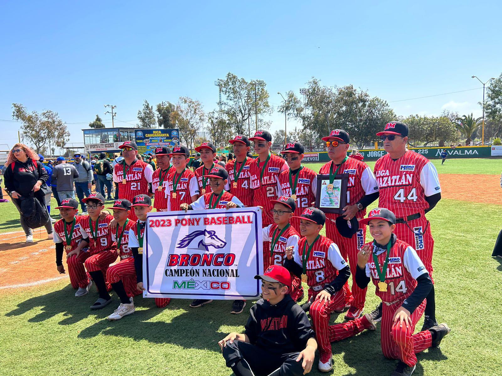 $!Liga Mazatlán logra título Infantil a nivel nacional e irá a Pony League