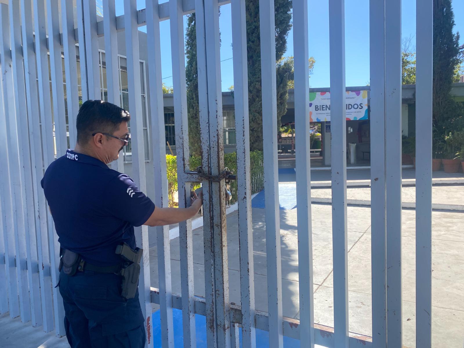 $!Seguridad Pública de Ahome prepara operativo para proteger a más de 400 escuelas durante periodo vacacional