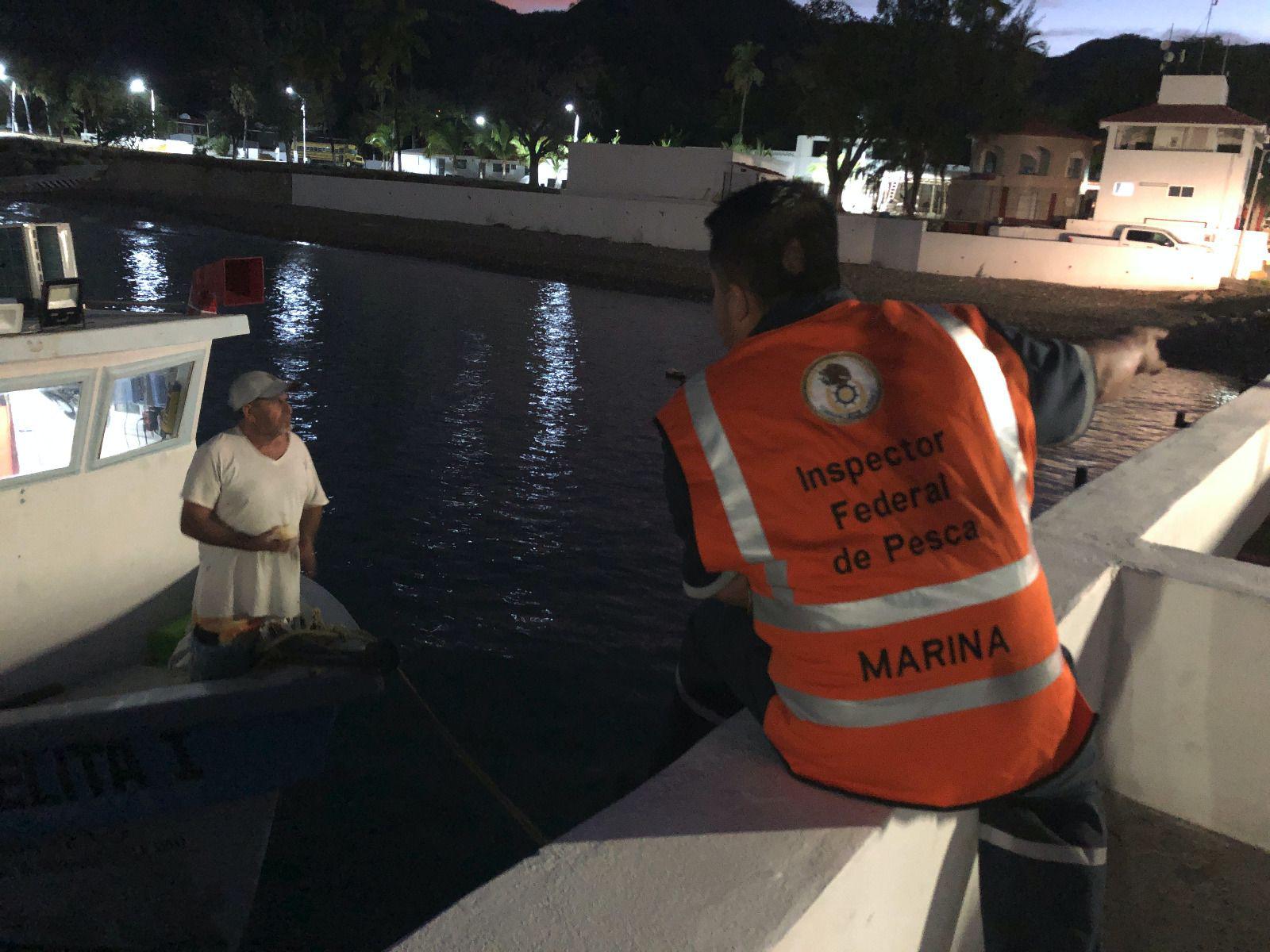 $!Retienen a embarcación con 130 kilogramos de tiburón dentro del Área Natural Protegida Islas Marías