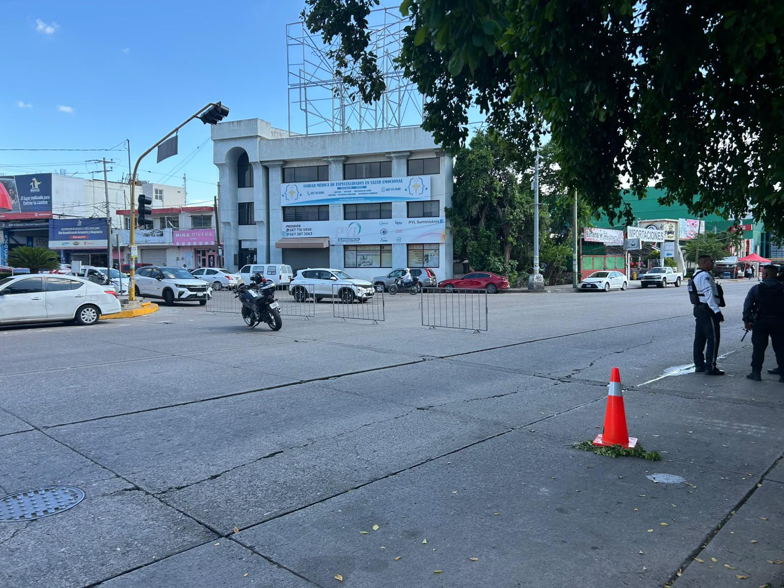 $!Inician cierres viales por festejos del Grito en Culiacán