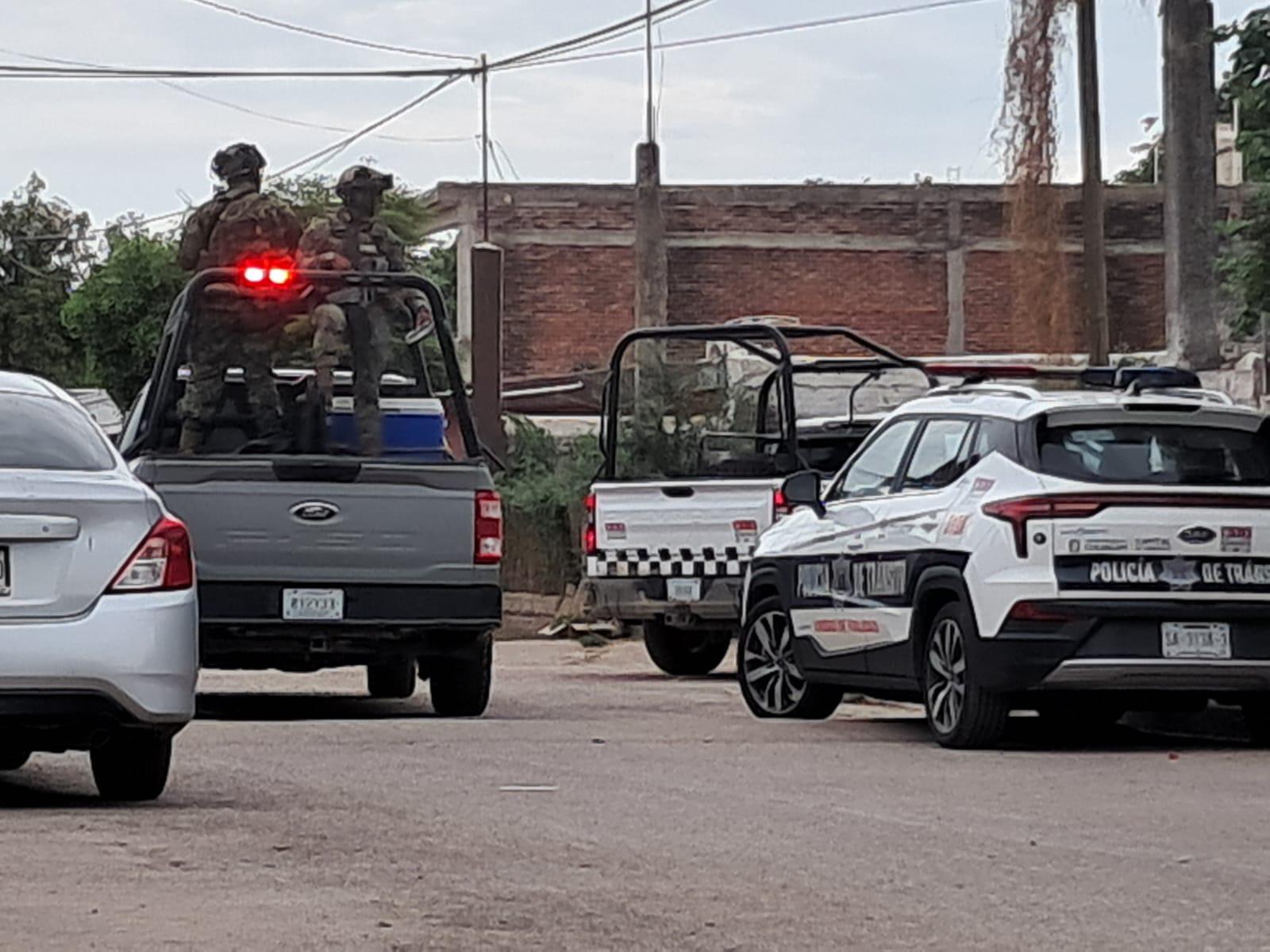 $!Se accidentan patrullas de la Guardia Nacional tras persecución en Las Cucas, en Culiacán