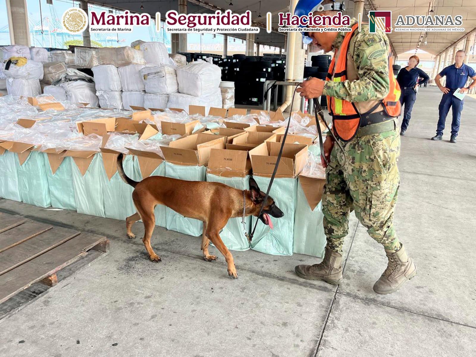 $!Aseguran en control aduanero de Michoacán cerca de 10 millones de cigarros ilícitos