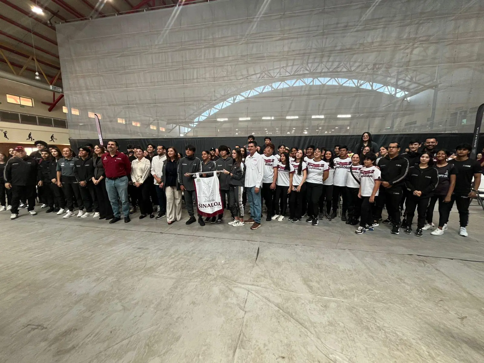 $!Abanderan a delegación de Sinaloa para la Olimpiada Nacional Conade 2026