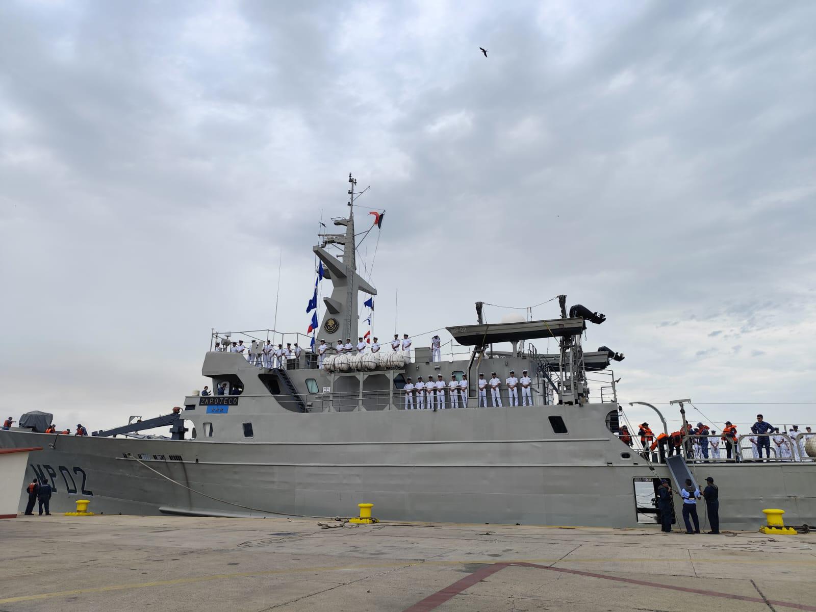 $!Arriban 66 cadetes de la Heroica Escuela Naval Militar a Mazatlán