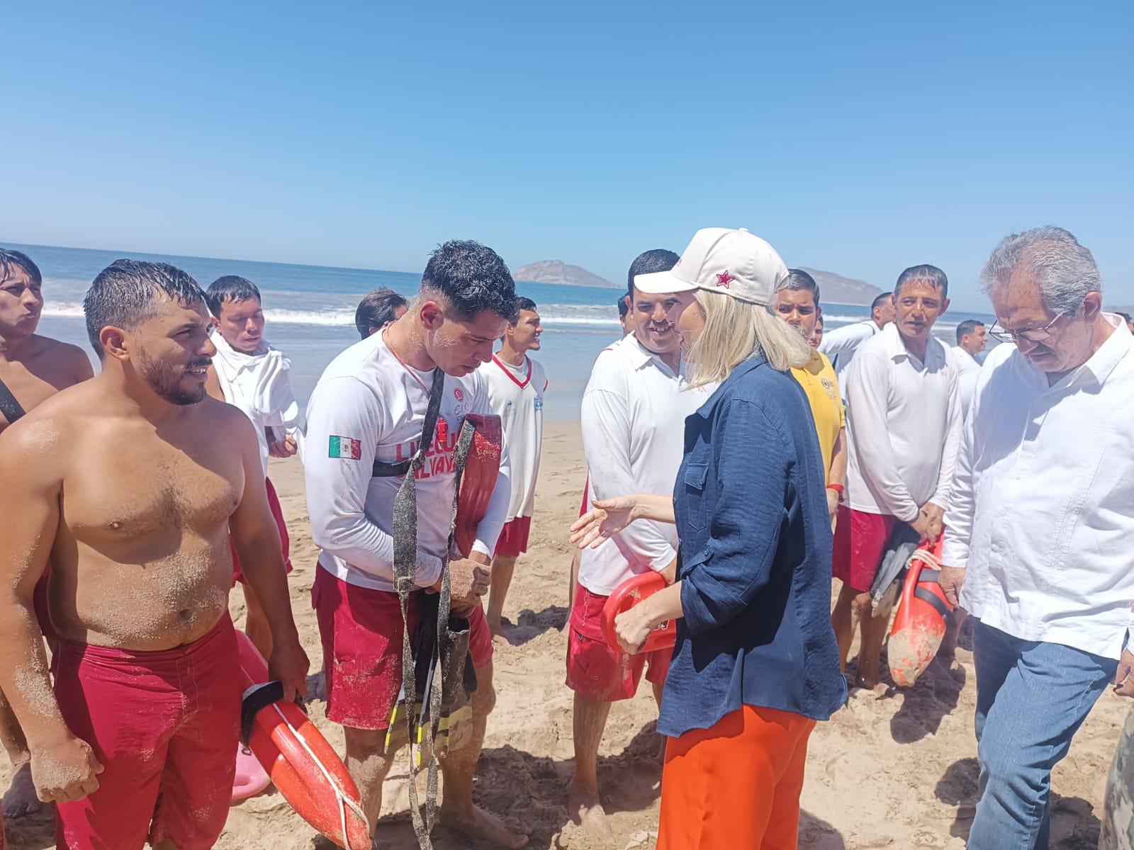 $!Simulacro en Mazatlán evalúa respuesta ante emergencias acuáticas previo a Semana Santa