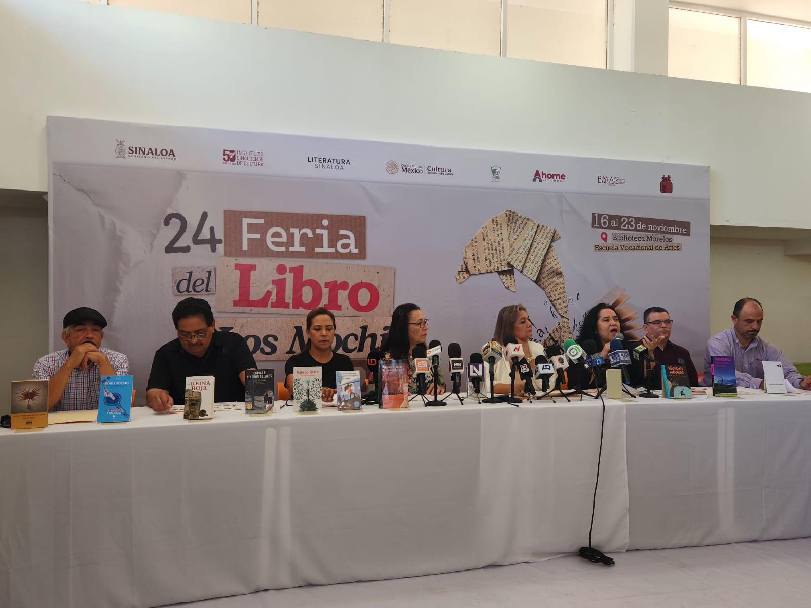 $!Autoridades anuncian la Feria del Libro de Los Mochis.