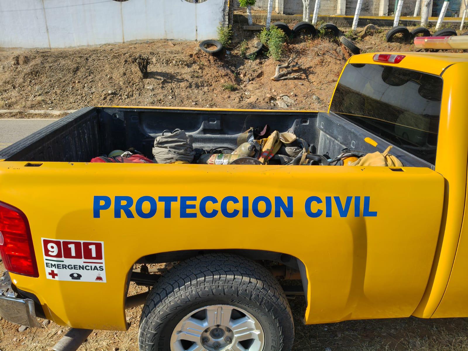 $!Autoridades acuden a atender reporte de derrumbe en mina de Rosario