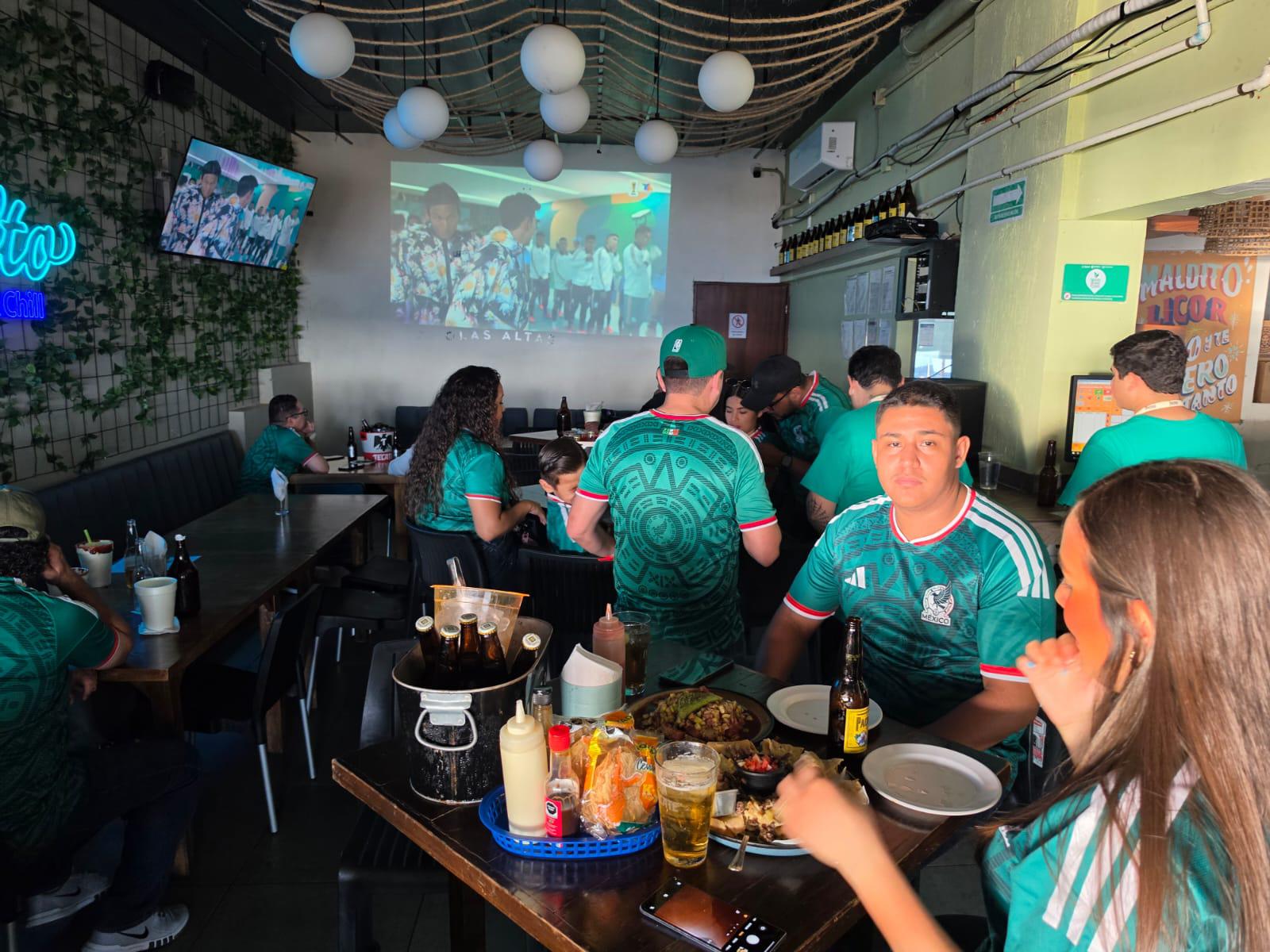 $!Mazatlán se pinta de verde para apoyar a México en su duelo mundialista ante Corea del Sur