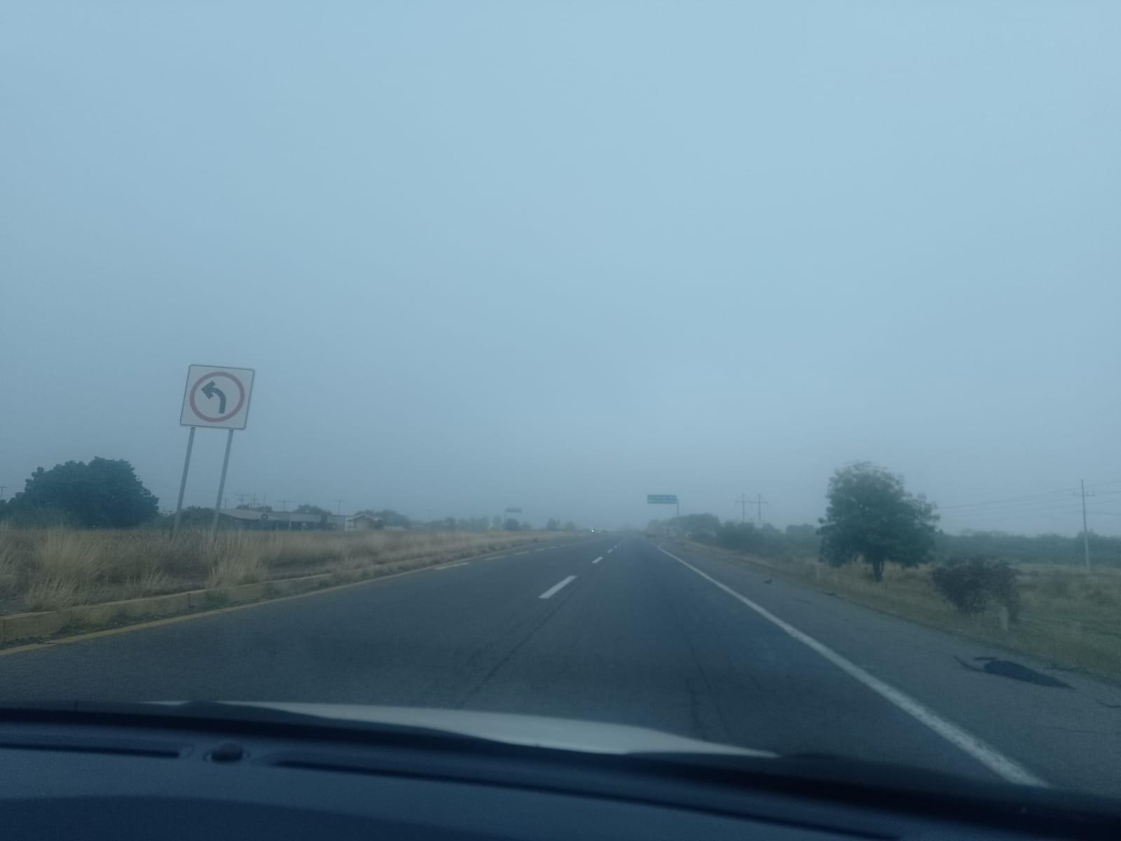 $!Intenso banco de neblina cubre Guasave