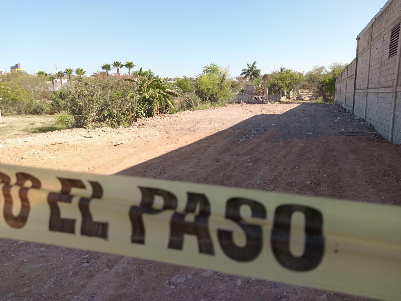 $!Hallan a persona asesinada y carbonizada en Culiacán