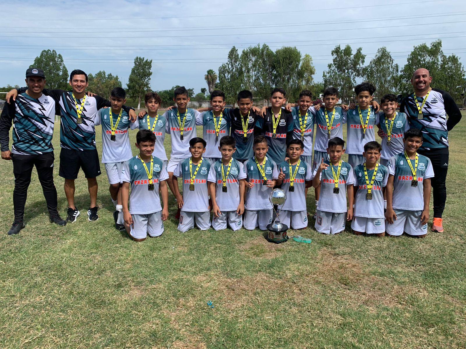 $!Mazatlán es campeón del Estatal de Futbol Infantil Mayor