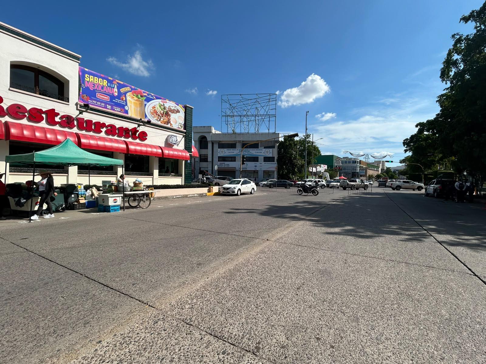 $!Inician cierres viales por festejos del Grito en Culiacán