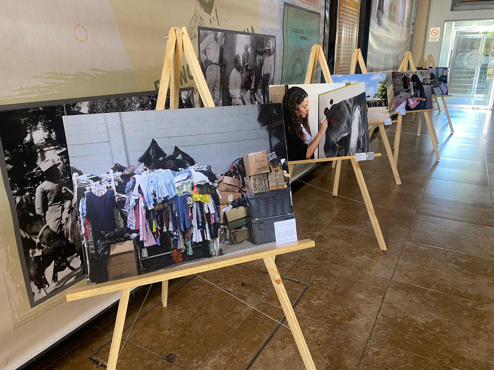 $!Exponen fotografías de activistas de Culiacán en el corredor Dámaso Murúa