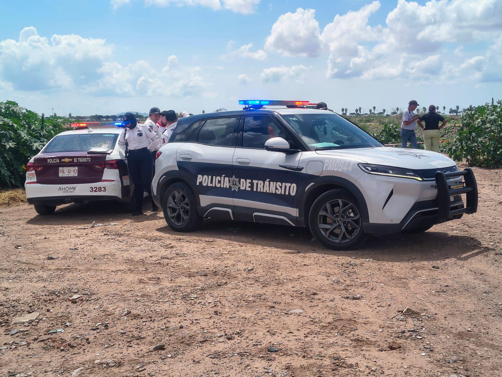 $!Muere motociclista tras caer al dren Degollado al sur de Los Mochis