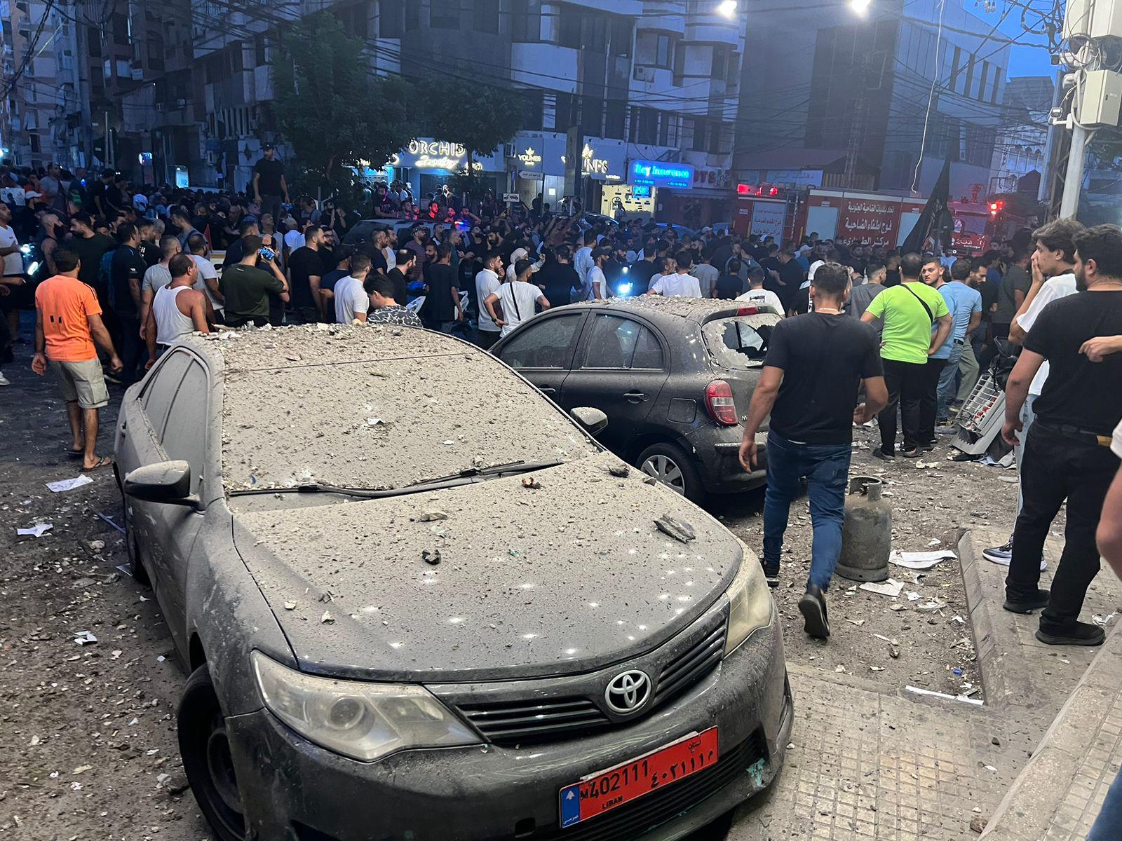 $!Ataque de Israel contra Beirut mata a una mujer y dos niños