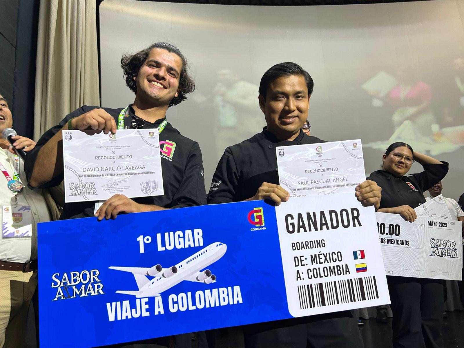 $!Saúl y David conquistan el concurso gastronómico ‘Sabor a Mar’ con talento y creatividad