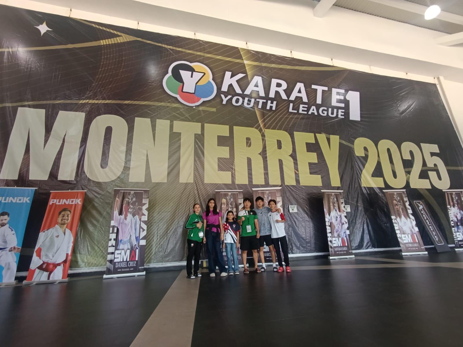 $!Exponentes mazatlecos son parte de Karate 1 Youth League, en Monterrey