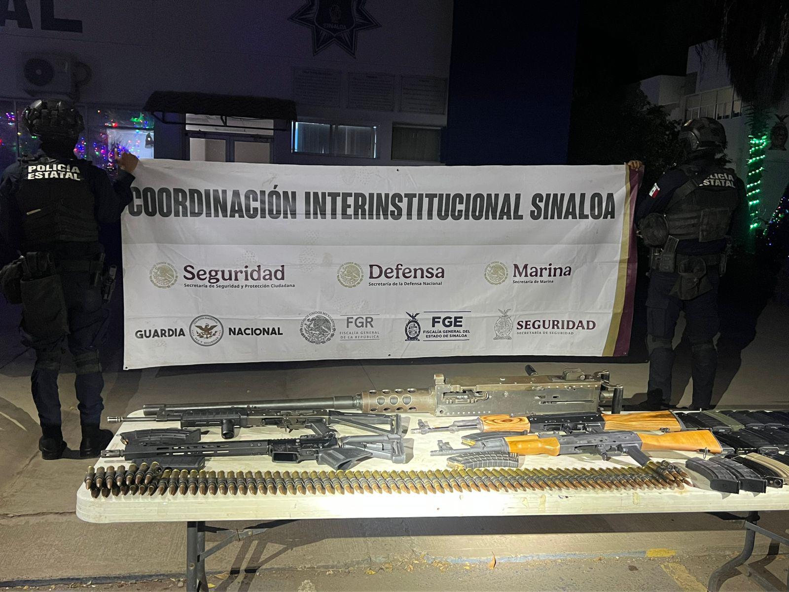 $!Fueron tres detenidos en operativo de Policía Estatal en Portalegre, Culiacán