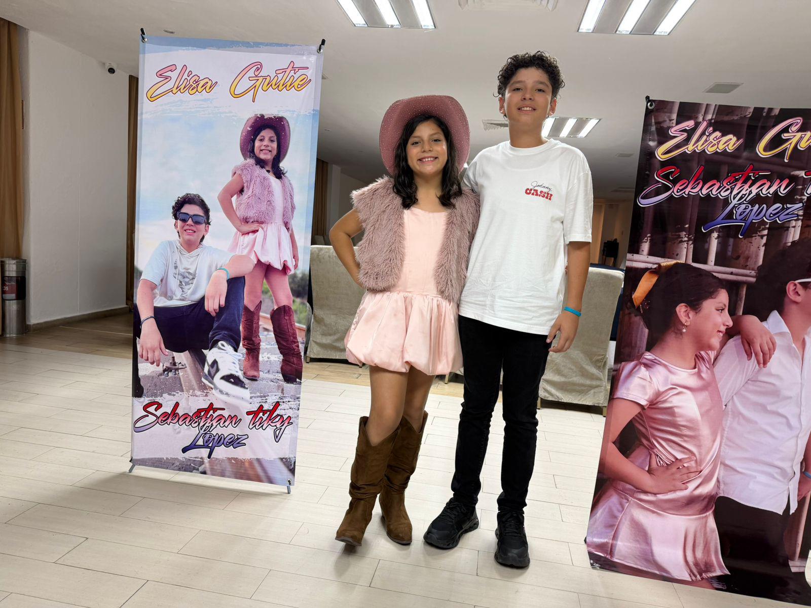 $!Los últimos meses han sido de gran preparación artística para Elisa y Sebastián, con clases de canto, piano y guitarra.