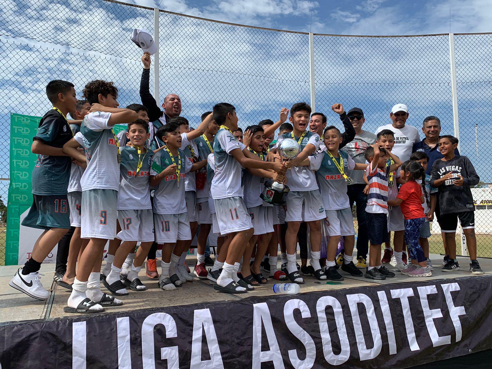 $!Mazatlán es campeón del Estatal de Futbol Infantil Mayor