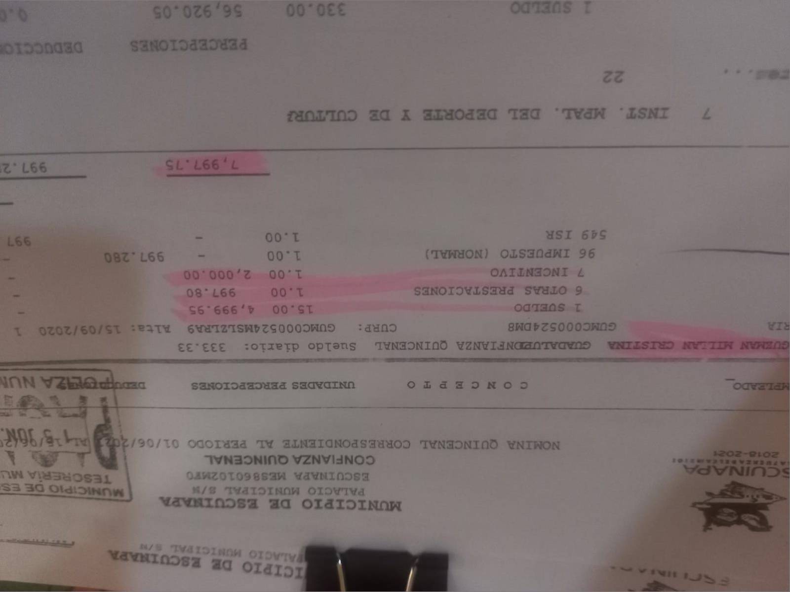 $!Emmett Soto Grave, Alcalde de Escuinapa, ‘presumió’ austeridad, pero las nóminas reflejan otra cosa