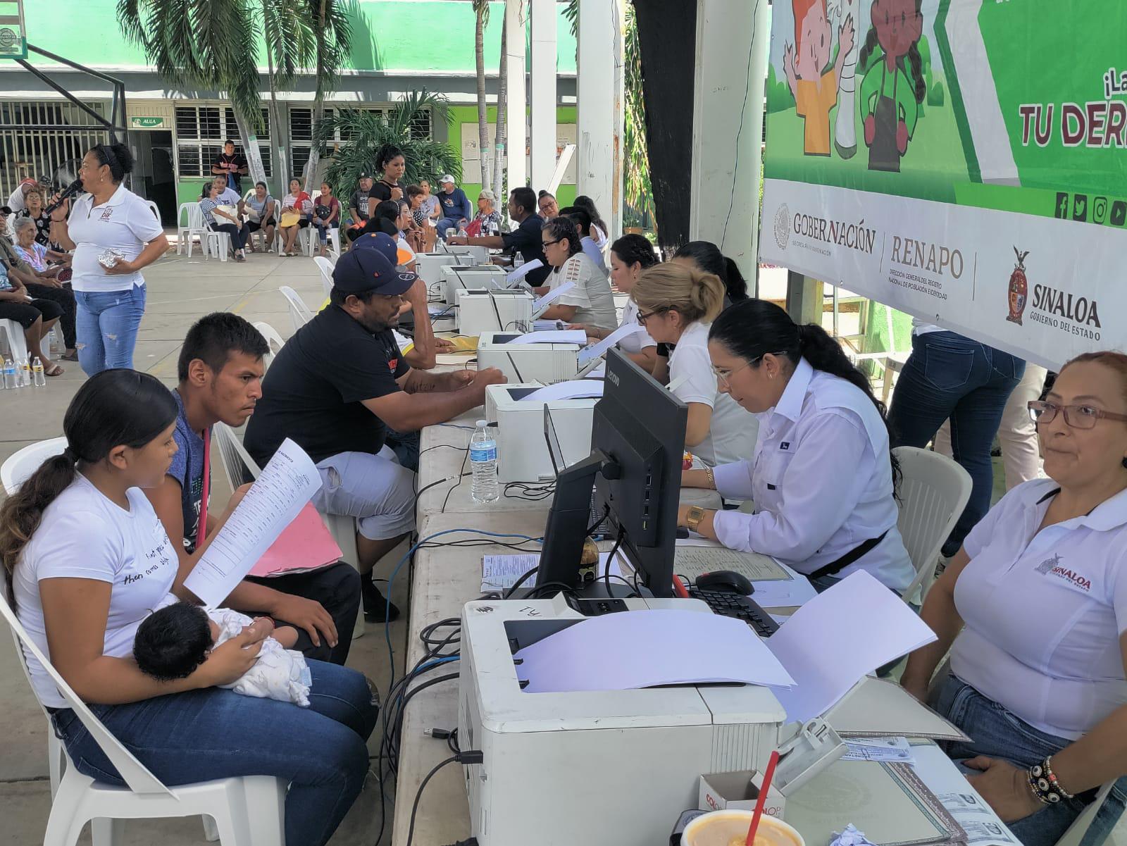 $!Realizan en Rosario 700 trámites de registro civil