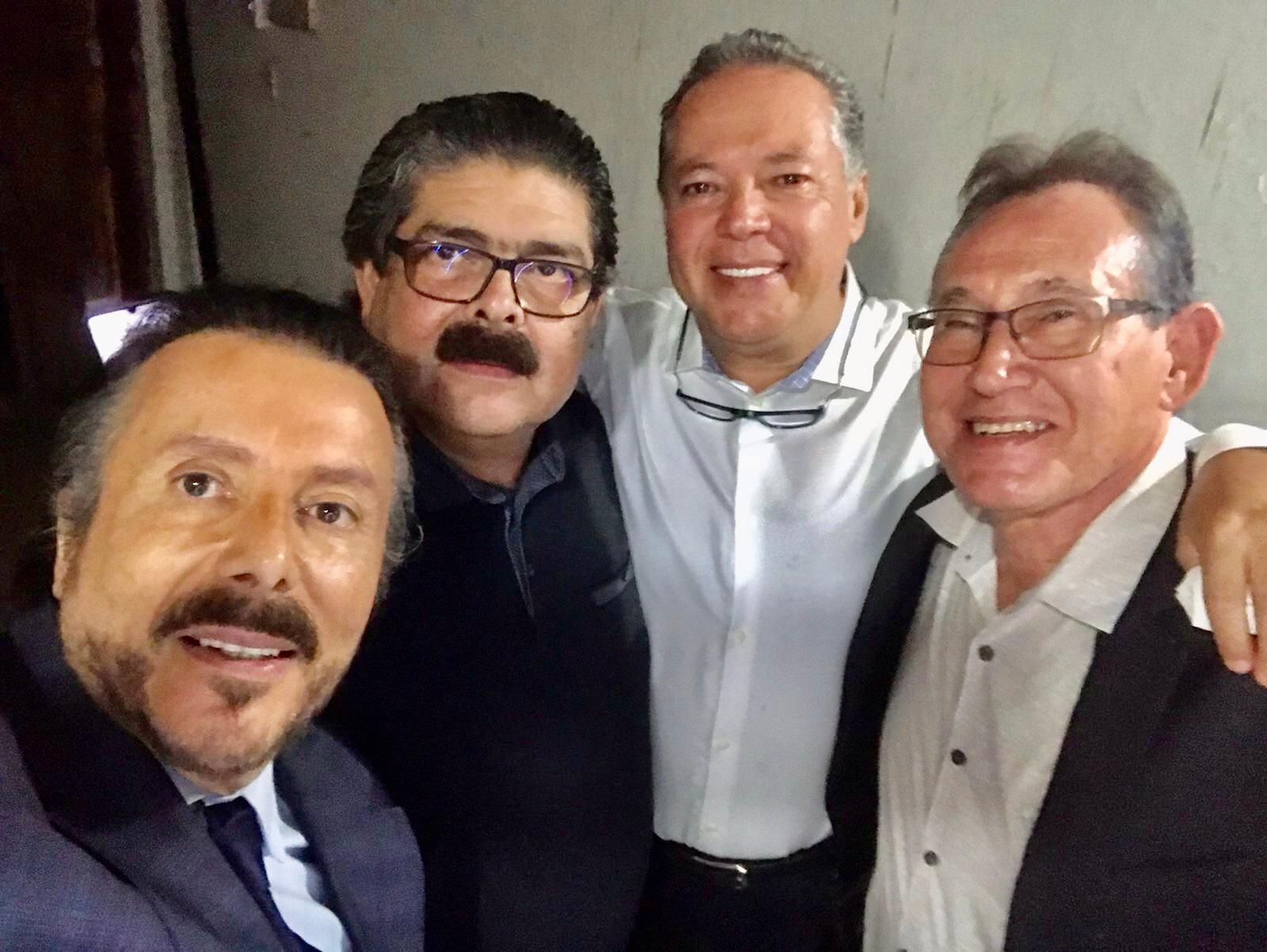 $!Héctor Muñoz, Alejandro Barraza, Benito Niebla y Arturo Ochoa del Toro.