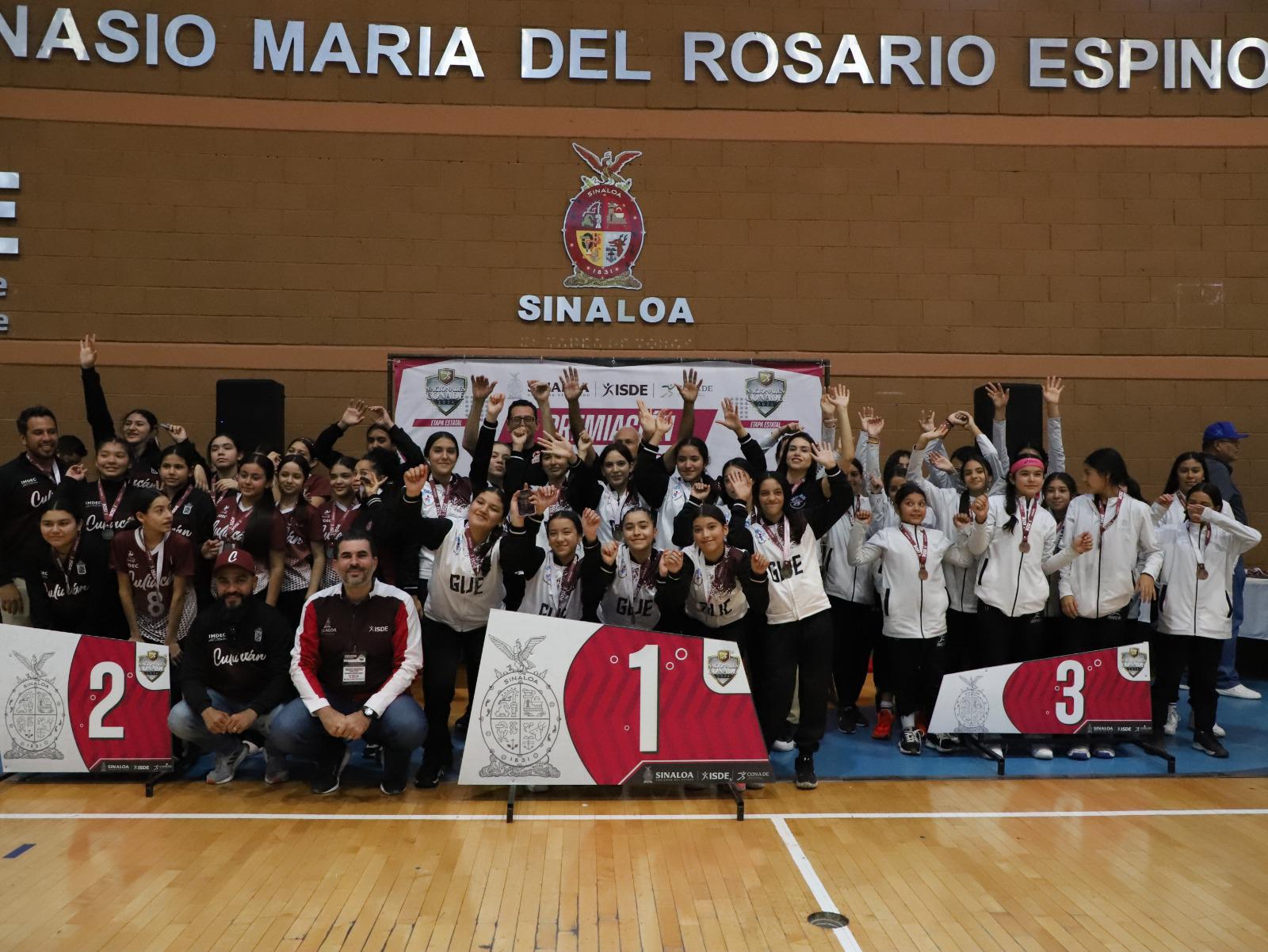 $!De nuevo, Guasave domina en el voleibol femenil de los Juegos Conade