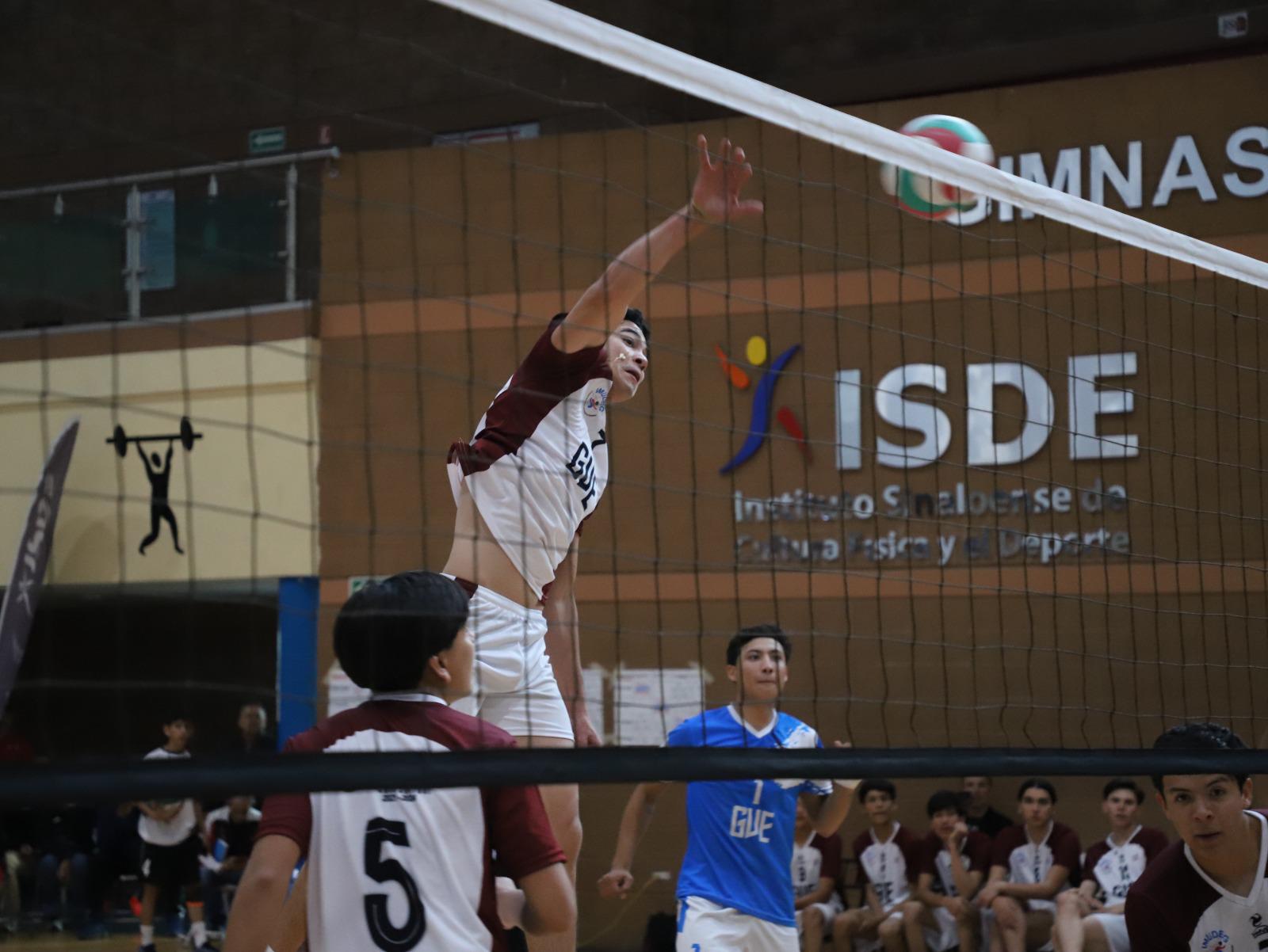 $!Logra Guasave tres títulos en estatal de voleibol de sala varonil