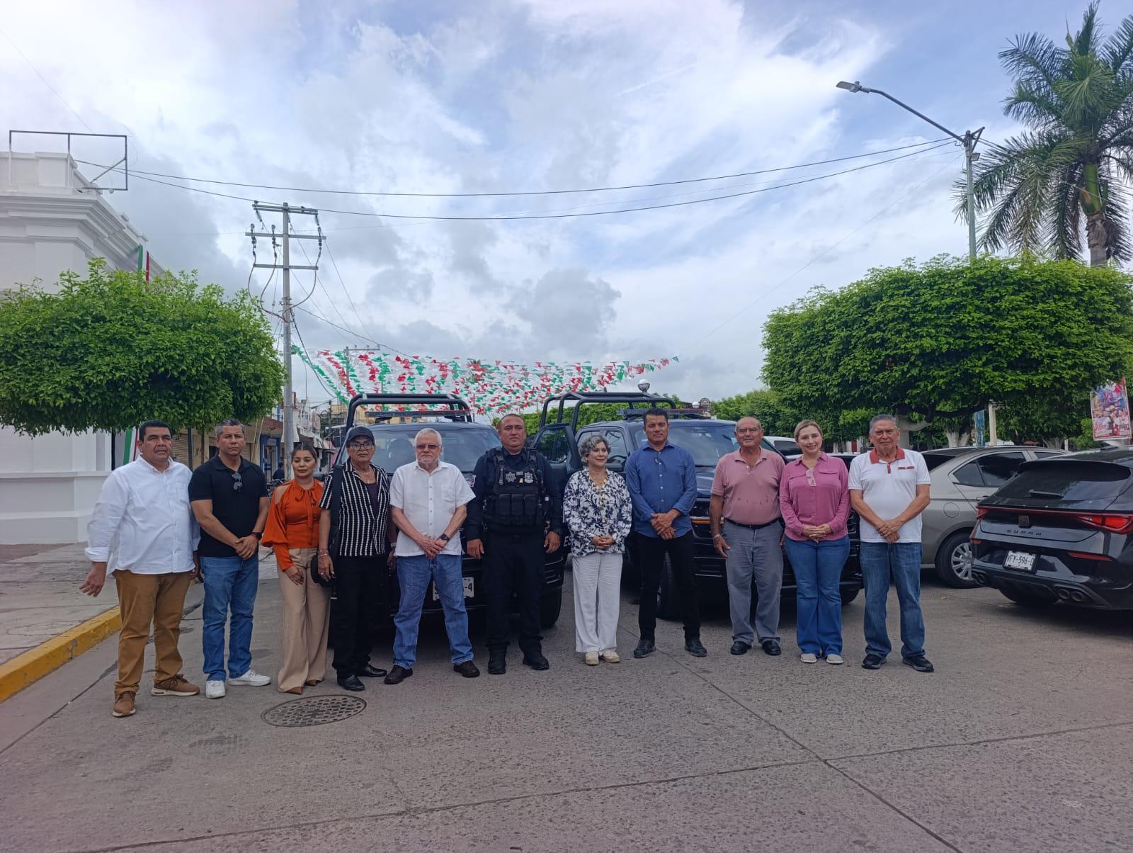 $!Refuerzan seguridad en Escuinapa con dos nuevas patrullas y mayor coordinación
