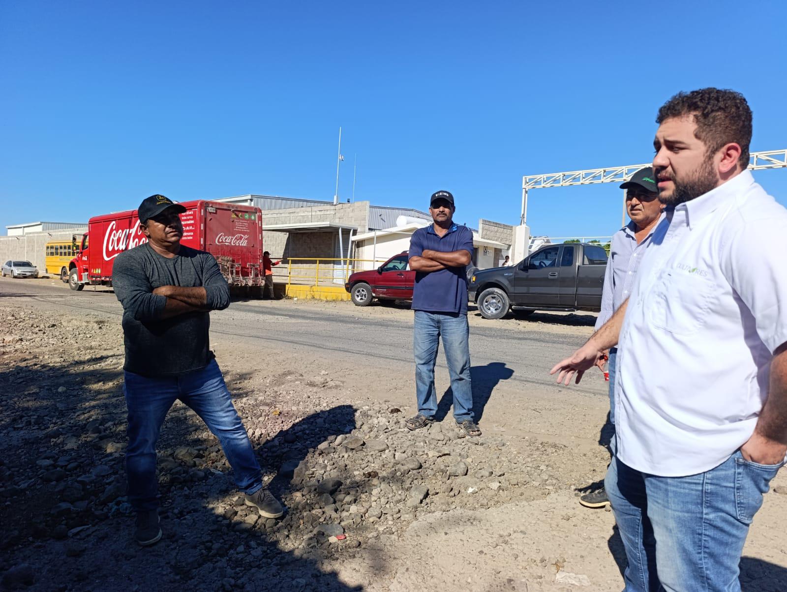 $!Productores de mango de Escuinapa protestan en empaque para exigir pago de la fruta