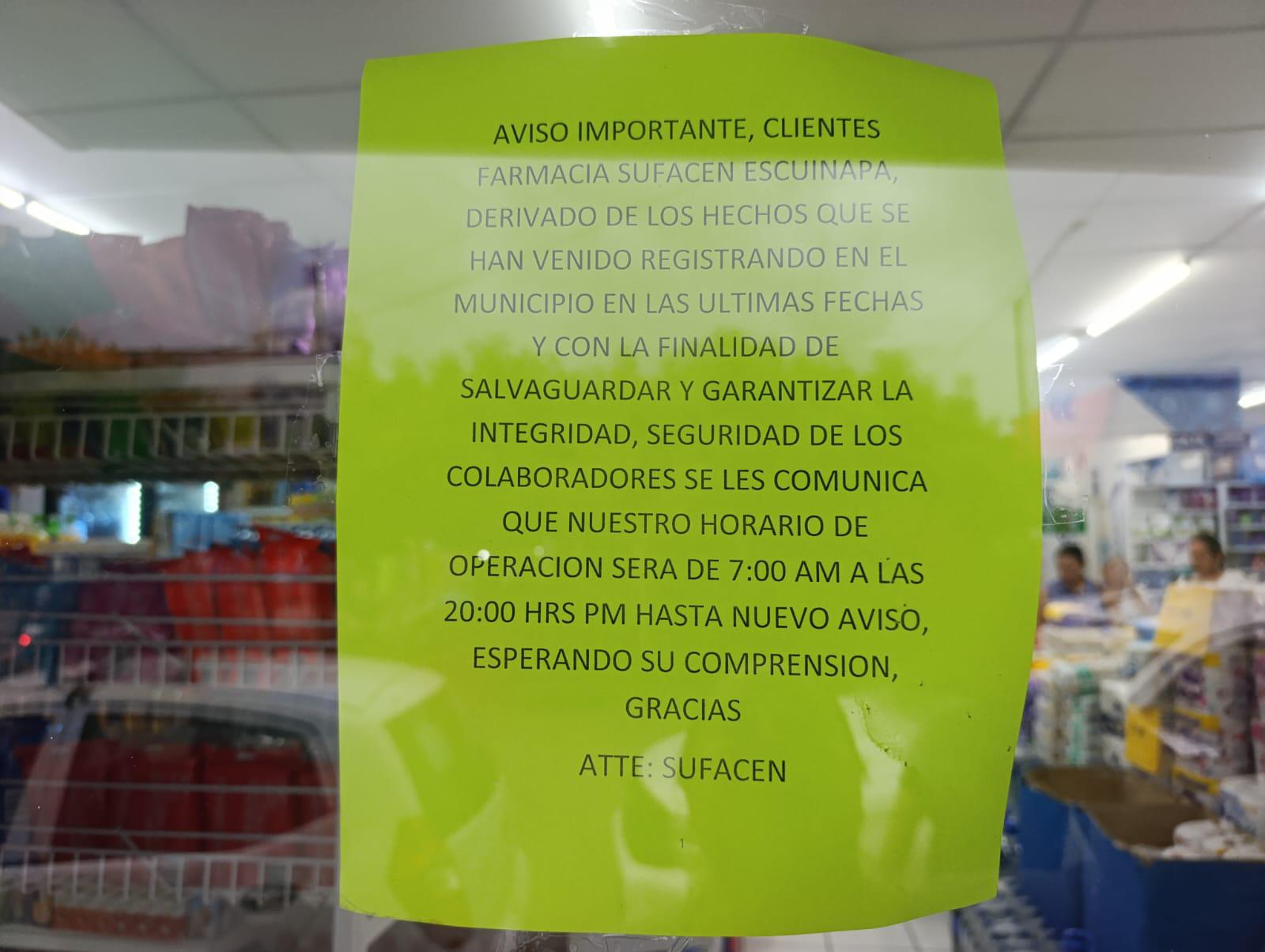 $!Sigue Escuinapa sin estrategia de seguridad clara y con ‘toque de queda’: colectivo