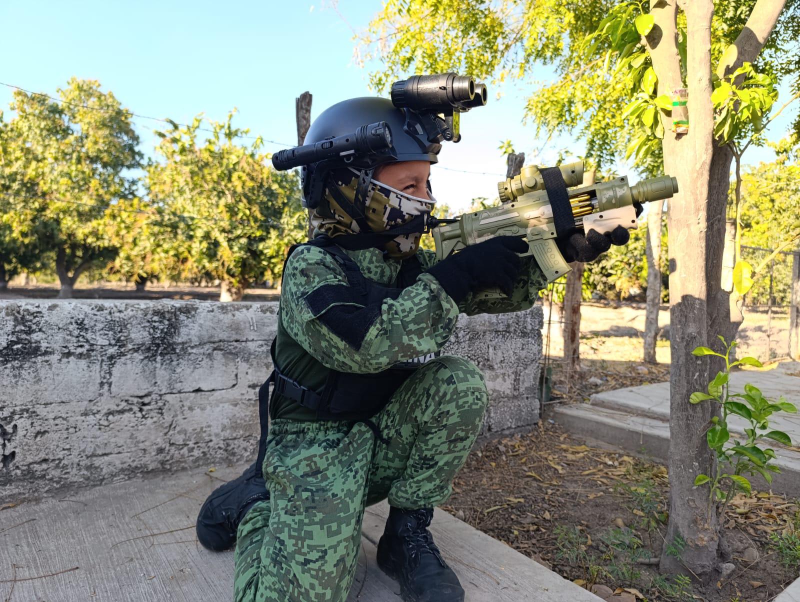 $!Aidan quiere pertenecer a las fuerzas armadas y ayudar a la gente