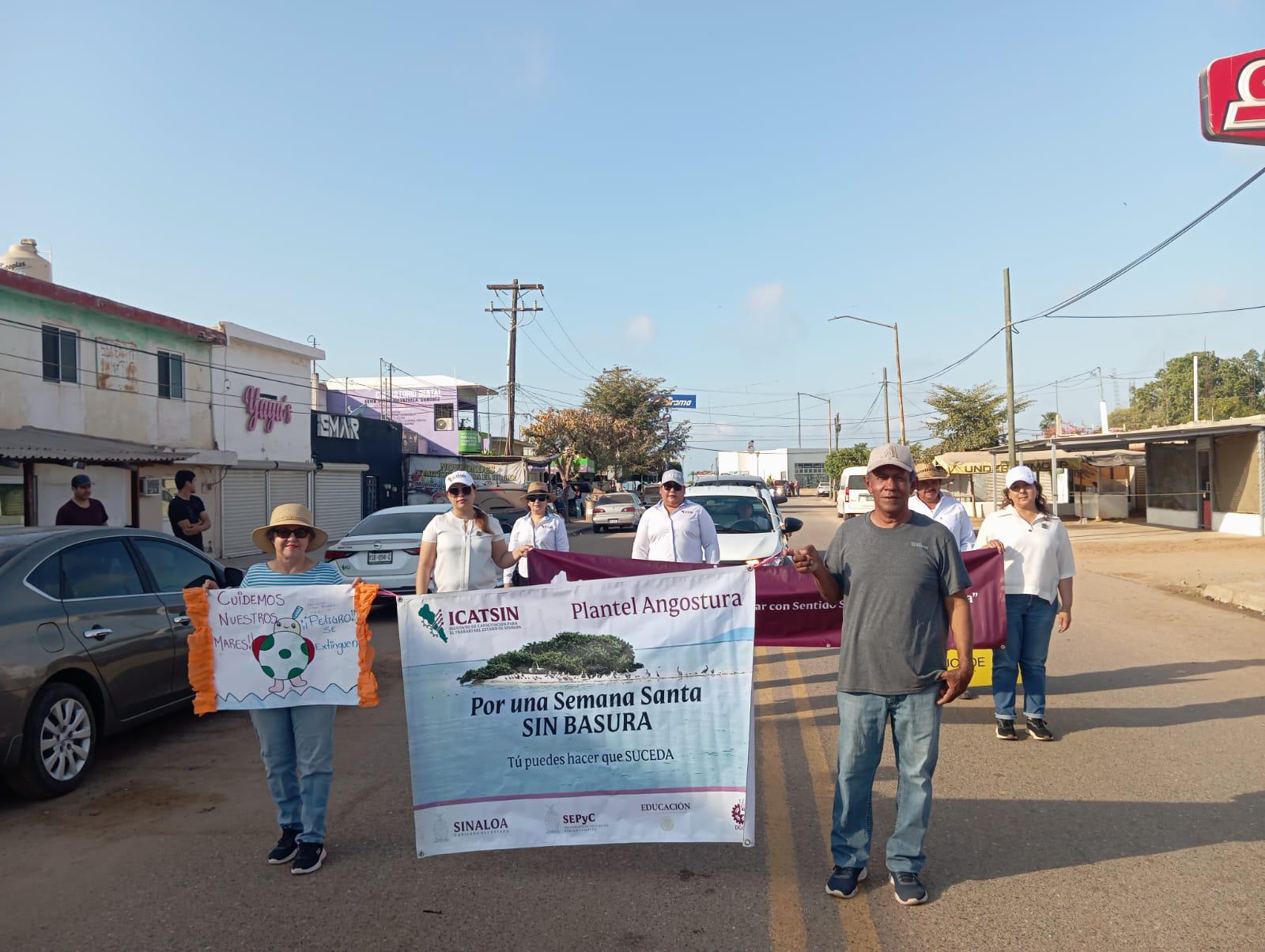 $!Pobladores de La Reforma piden a visitantes a cuidar la bahía Santa María
