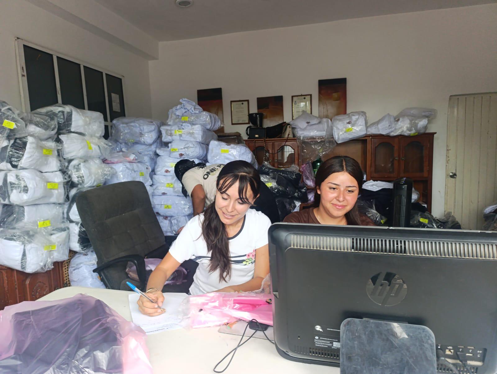 $!Arranca canje de uniformes y útiles escolares gratuitos en Escuinapa sin aglomeraciones