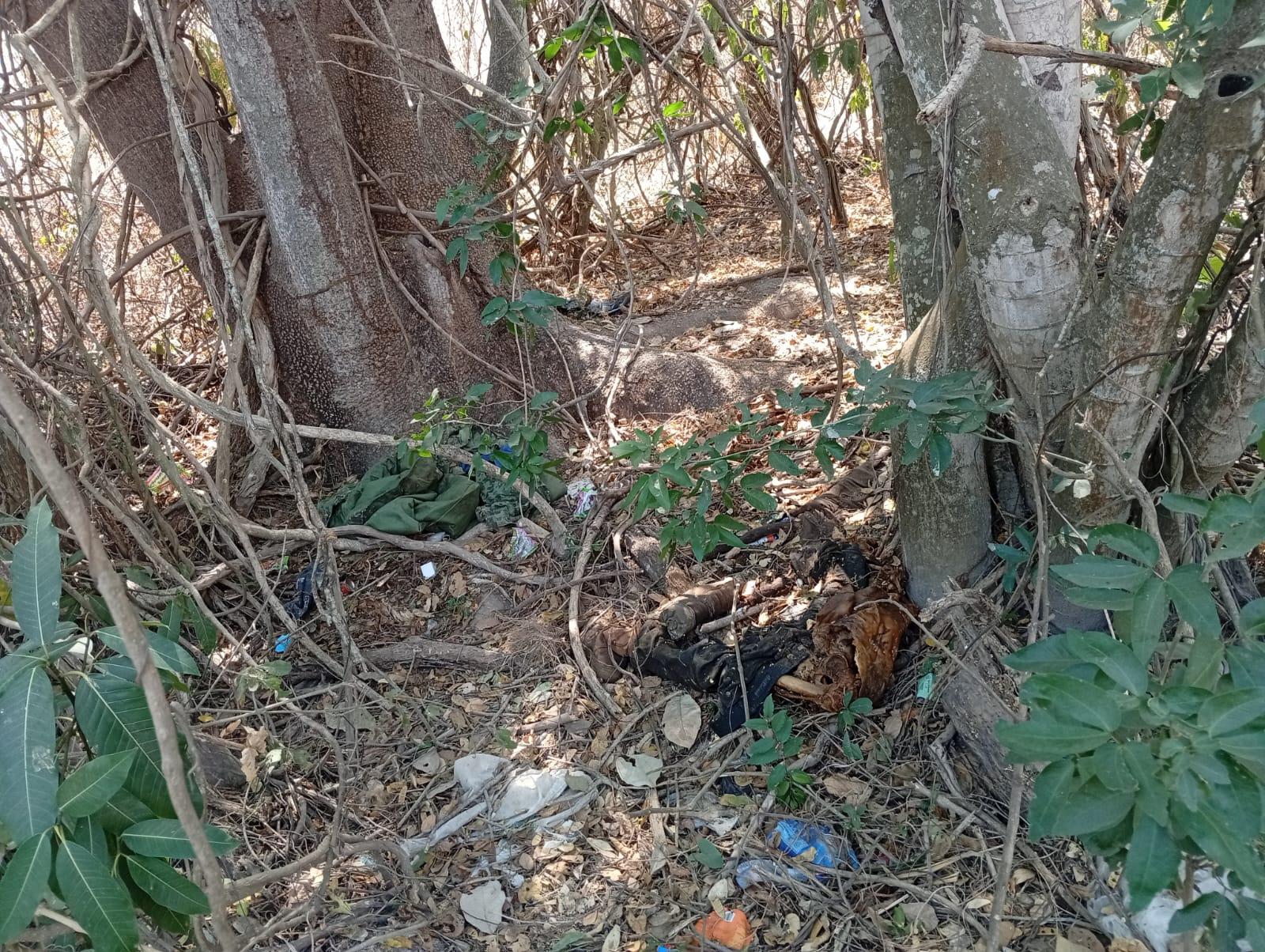 $!Hallan al menos dos osamentas cerca de presa en Escuinapa, en la zona de hechos armados