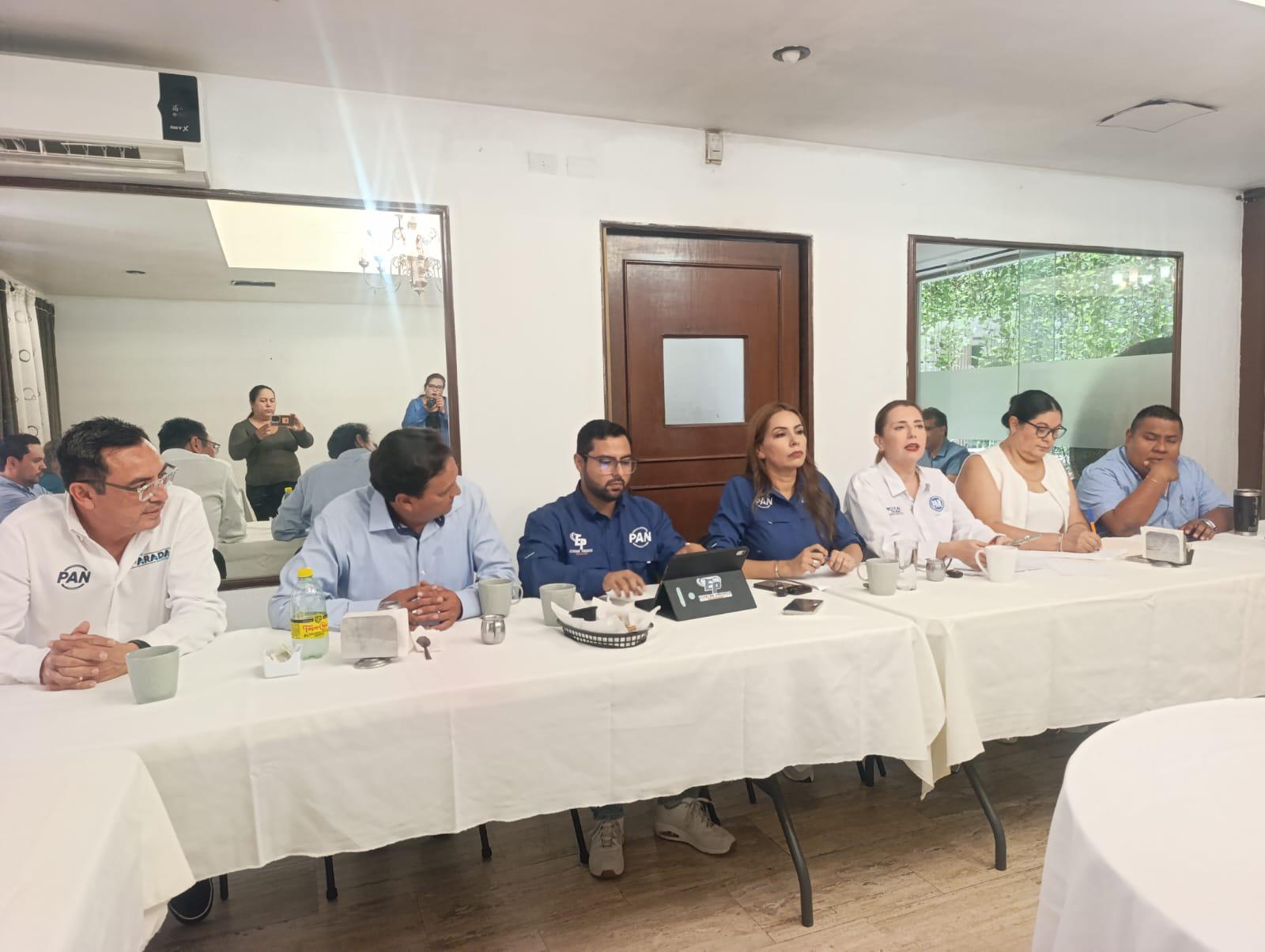 $!Dirigencia del PAN en Sinaloa demanda estrategia efectiva para recuperar la paz en Escuinapa