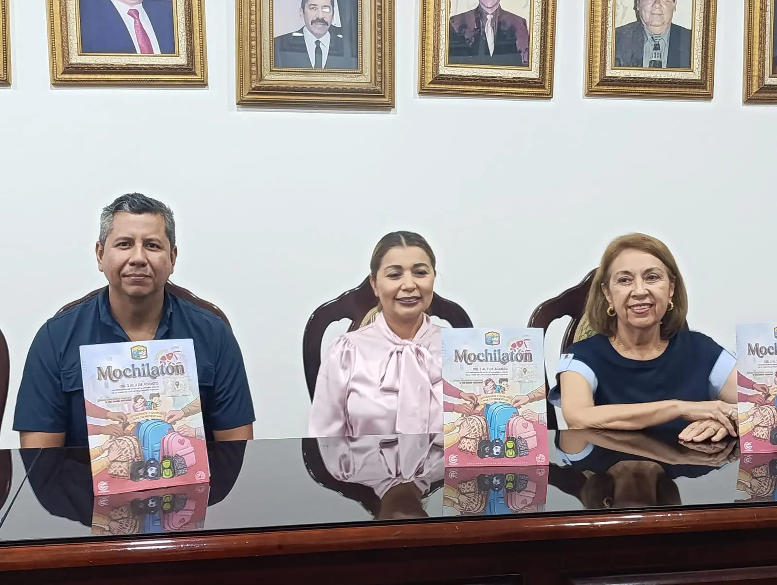$!Anuncia en Escuinapa campaña ‘Mochilatón’ para próximo ciclo escolar