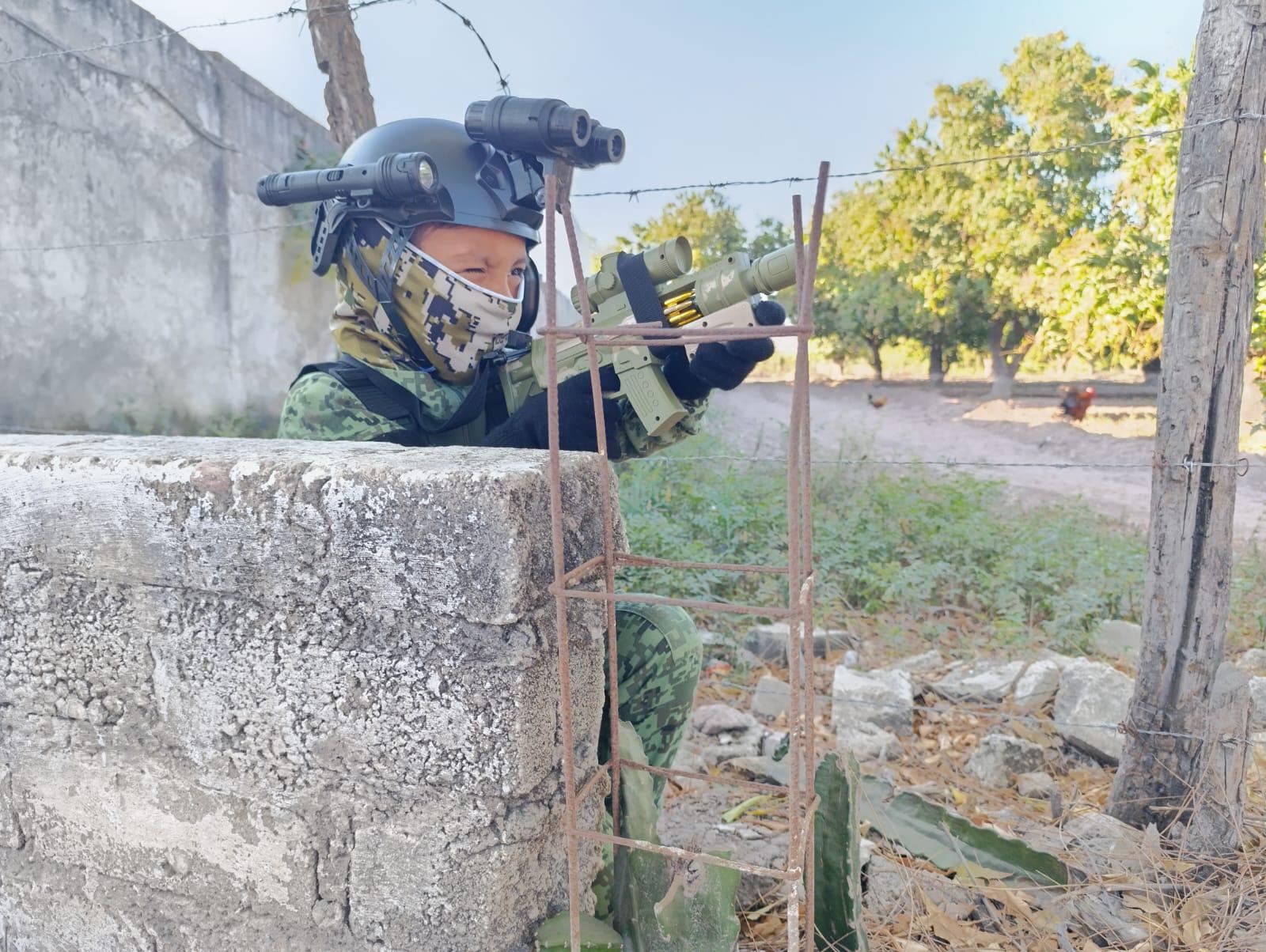 $!Aidan quiere pertenecer a las fuerzas armadas y ayudar a la gente