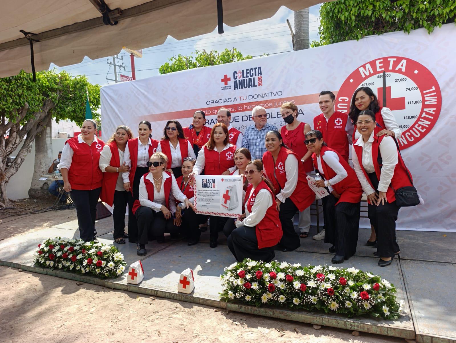 $!Ponen en marcha Colecta Anual de Cruz Roja en Escuinapa y estrena instalaciones rehabilitadas