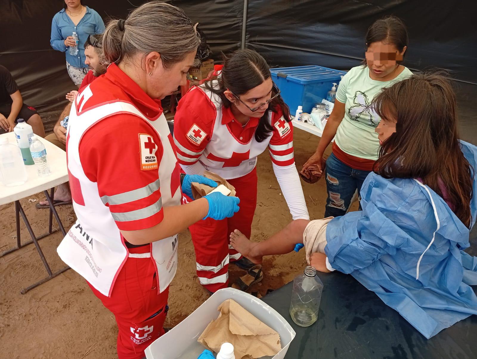 $!Brinda Cruz Roja Culiacán casi 500 atenciones durante el operativo de Semana Santa